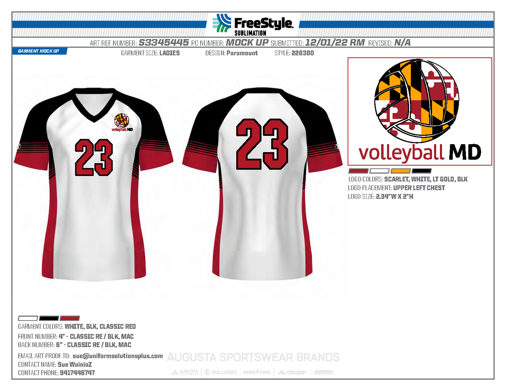 volleyball jersey number 8