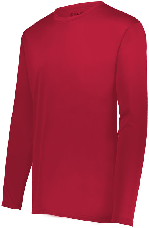 Red Youth Long Sleeve Tee